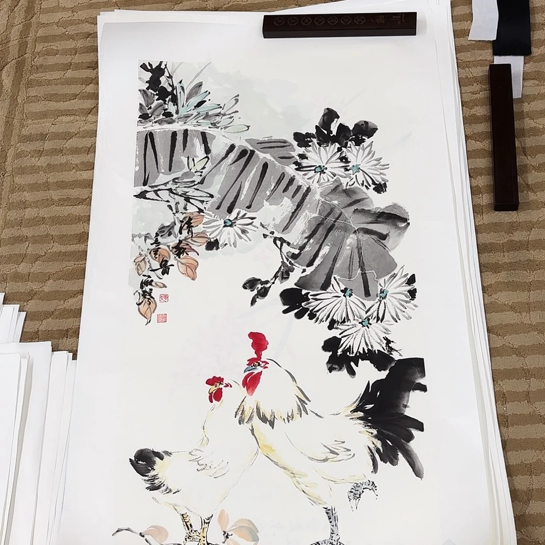 国画花鸟等多种鸟类的栖息地