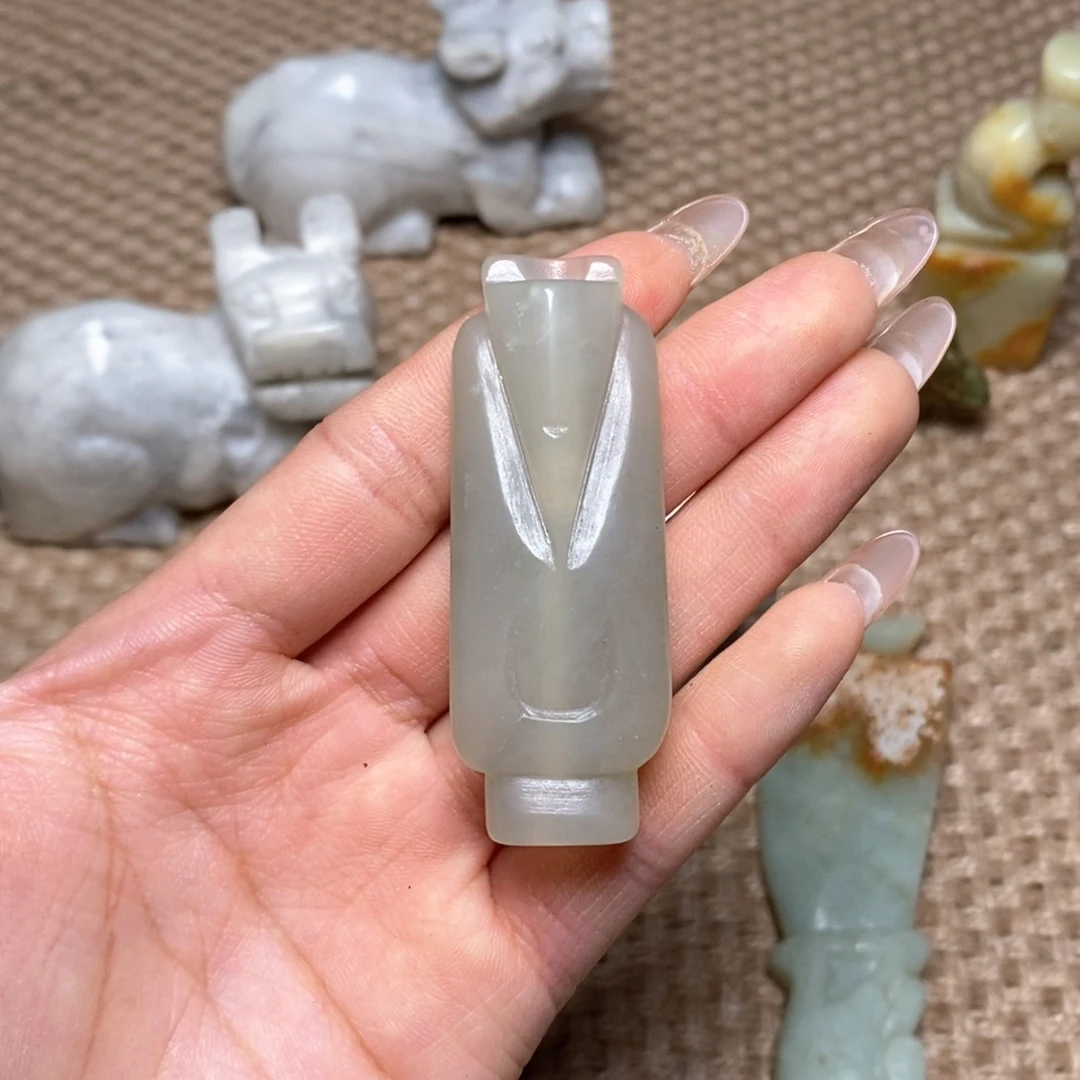 白玉菩提吊坠白玉菩提白玉菩提摆件