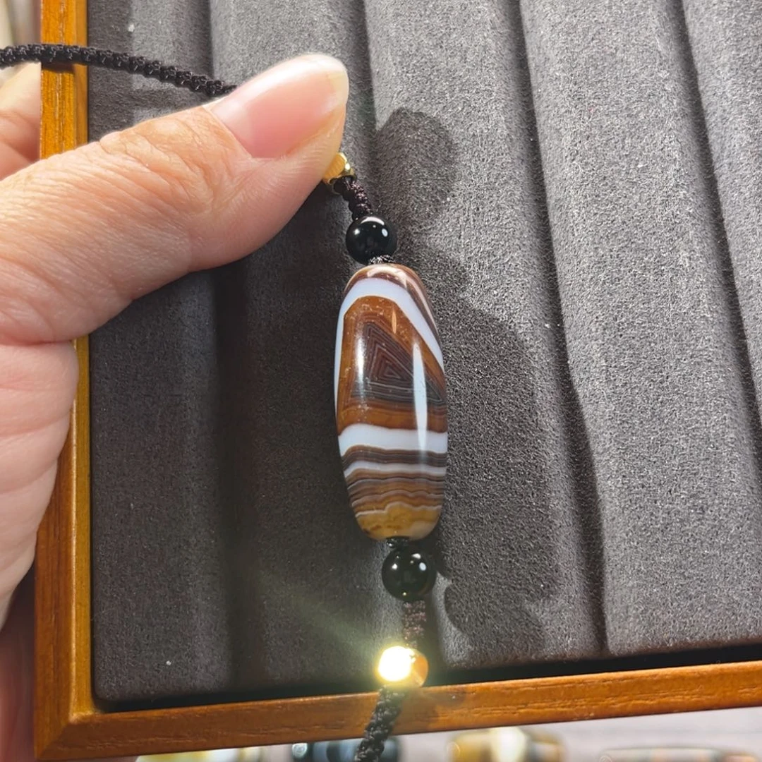 怪***椒玛瑙/玉髓合金颈饰