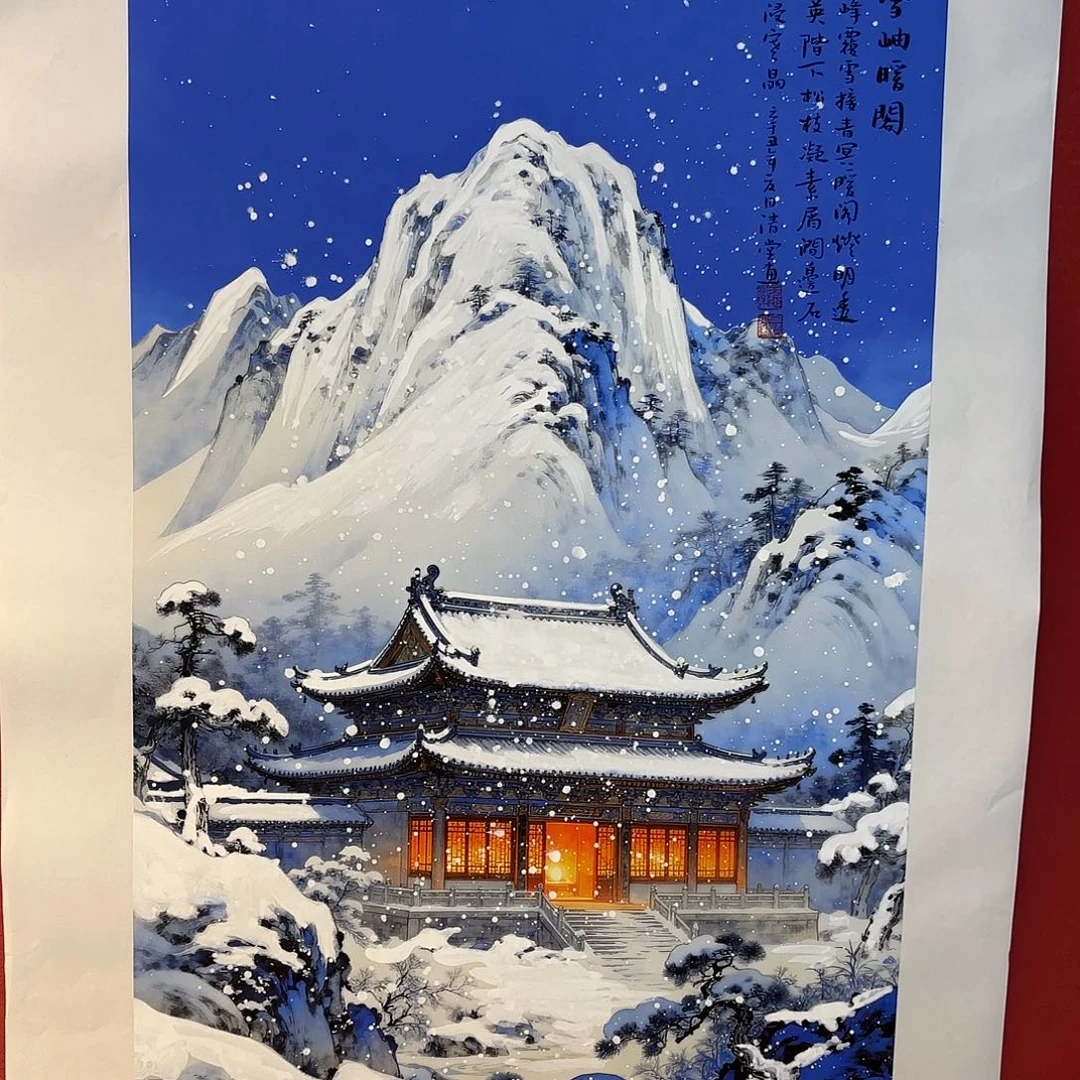 横款精品书画作品