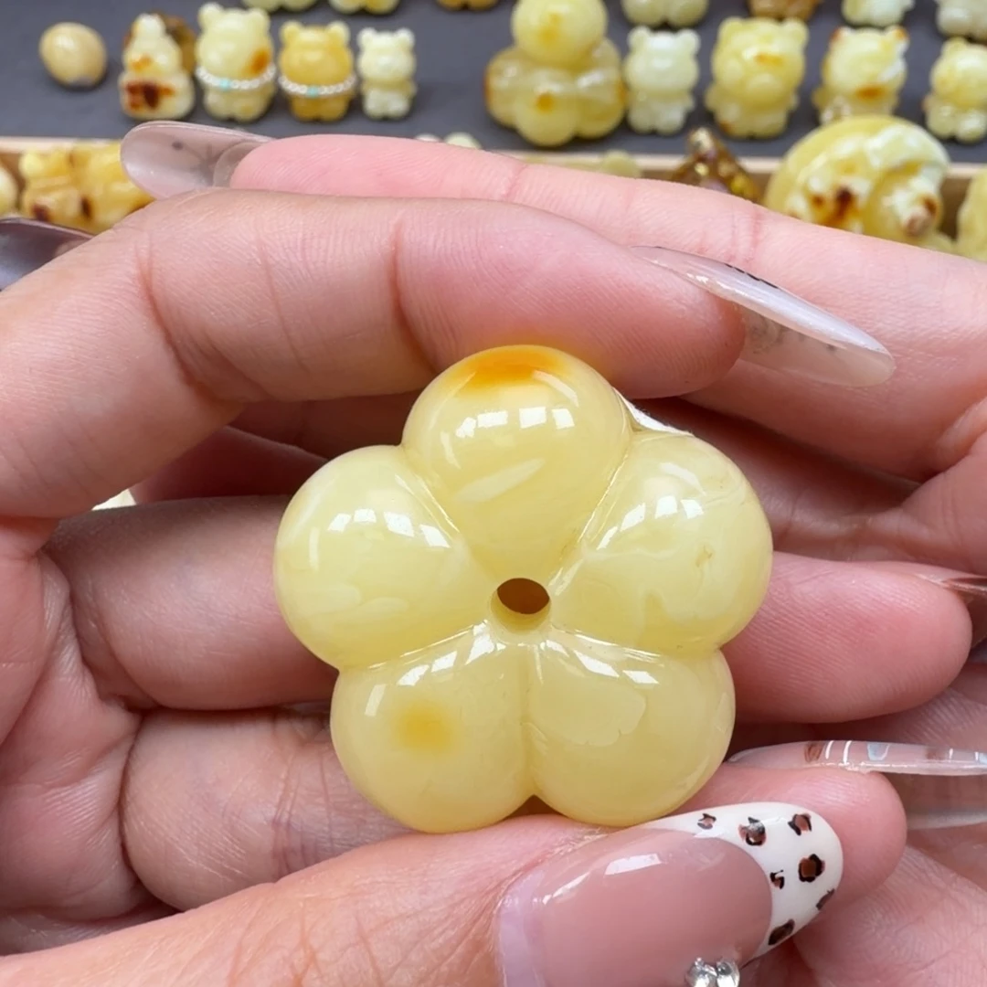 琥珀未镶嵌裸石蜜蜡