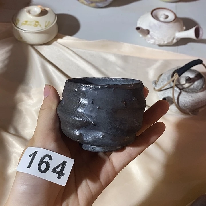 164柴烧小茶杯哈哈哈哈哈