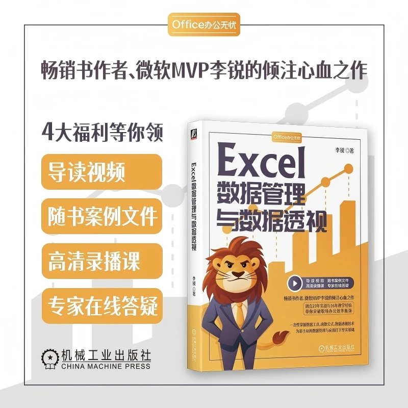 Excel数据管理与数据透视 微软MVP和办公领域大咖撰写 官方正版