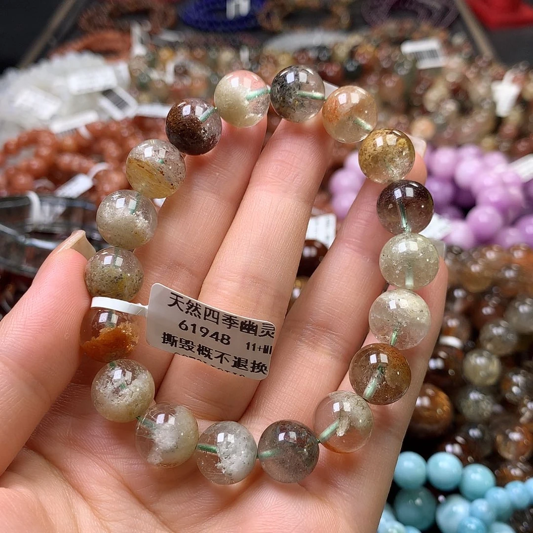 水晶手链未镶嵌，
