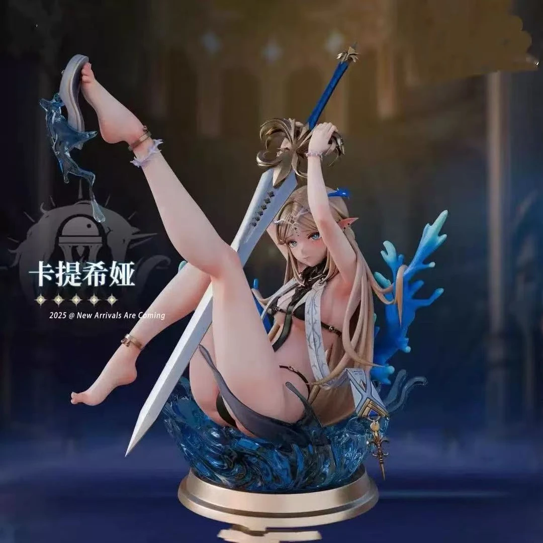 卡提希娅鸣潮gk手办直播摆件二次元美少女周边男生桌面模型