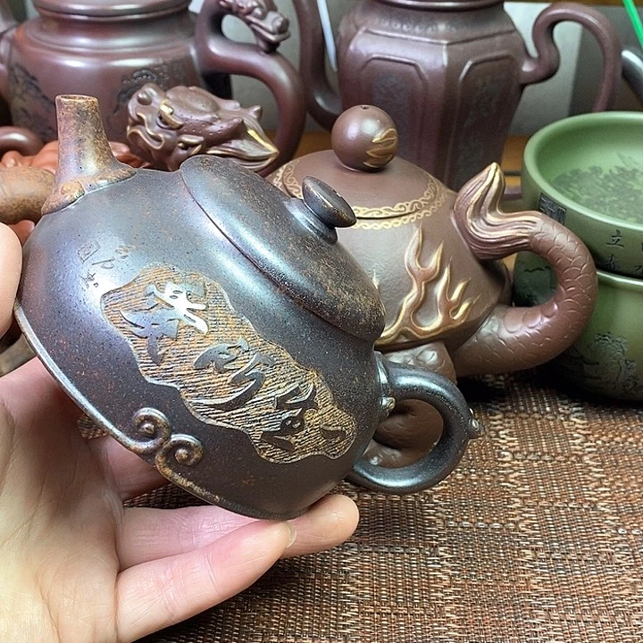 茶壶紫砂微瑕微瑕