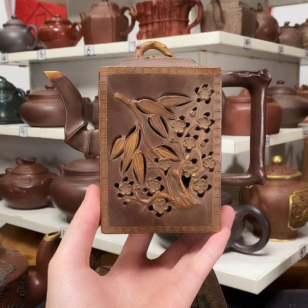 紫砂茶壶W*全手工制作