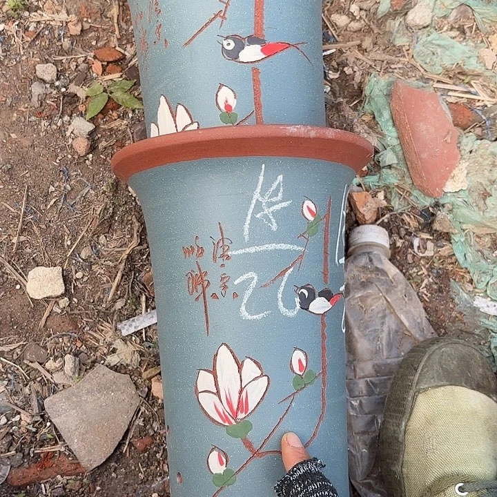 紫泥花盆紫砂花盆