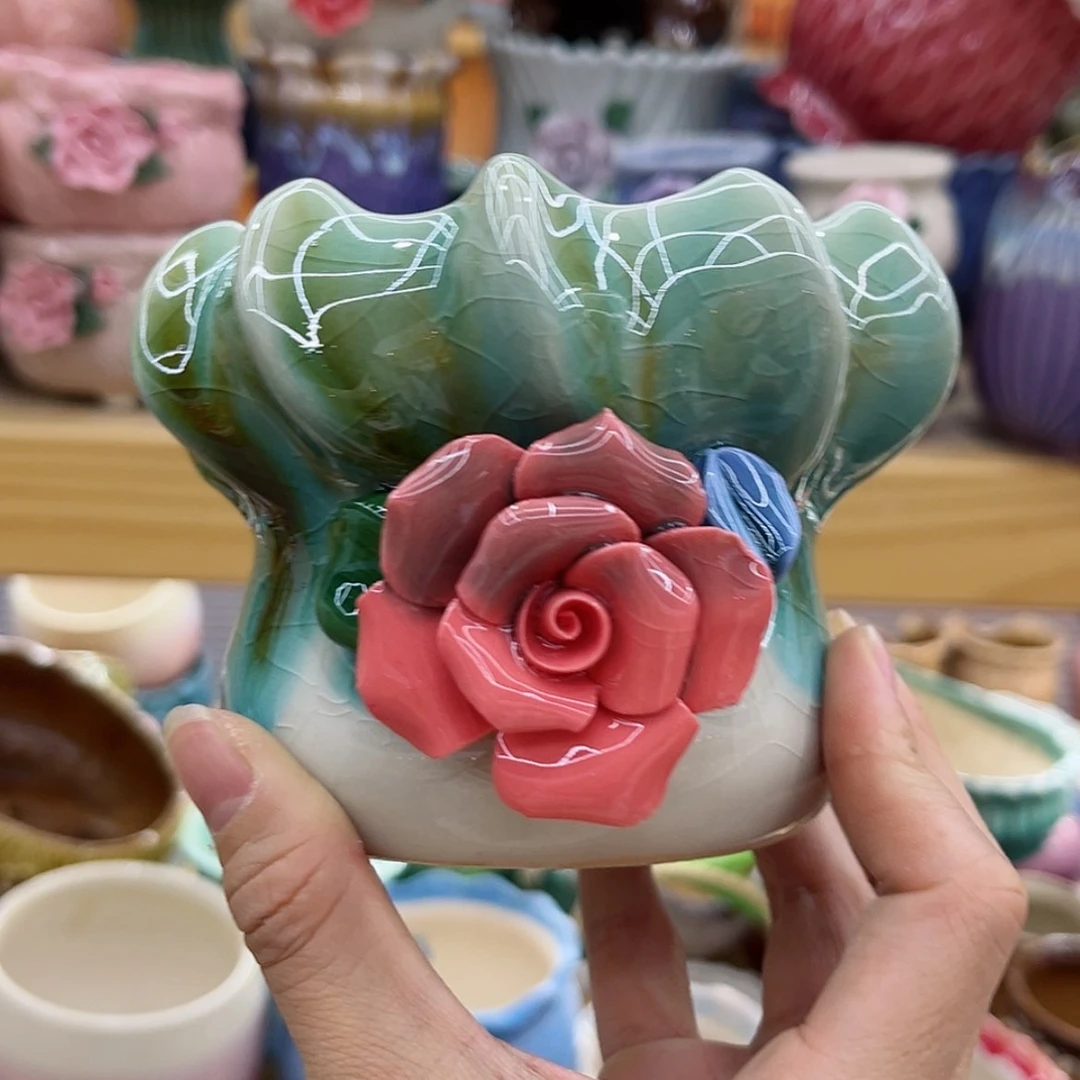 【闪购商品】陶瓷花盆