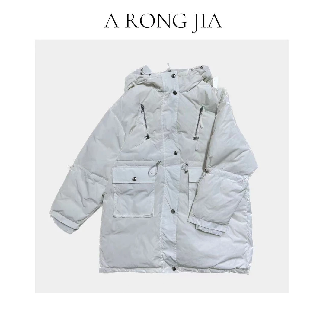 【ARONG阿荣家】棉服05377-白色-F（剪标）