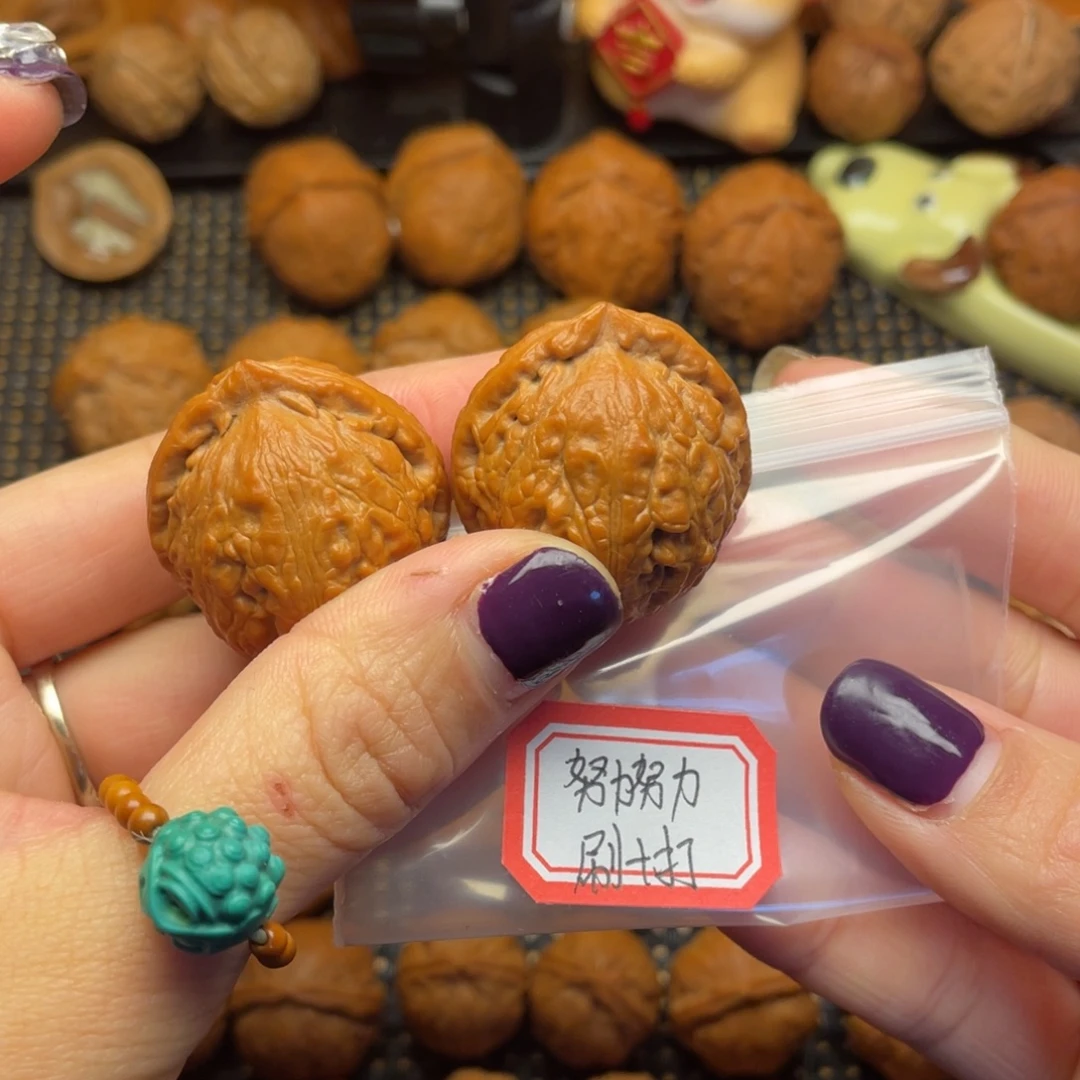 努***力吊坠文玩核桃31尺全品佛肚