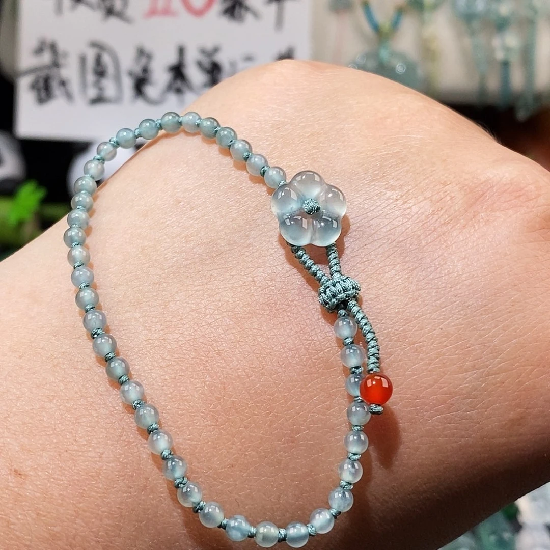 翡翠未镶嵌颈饰有钱花手机15