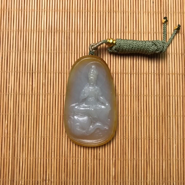 新疆和田玉普贤菩萨40克