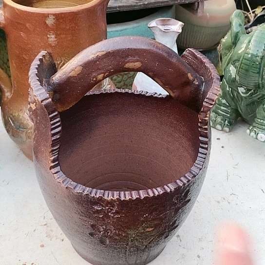 【闪购商品】紫砂花盆17.23花盆花盆