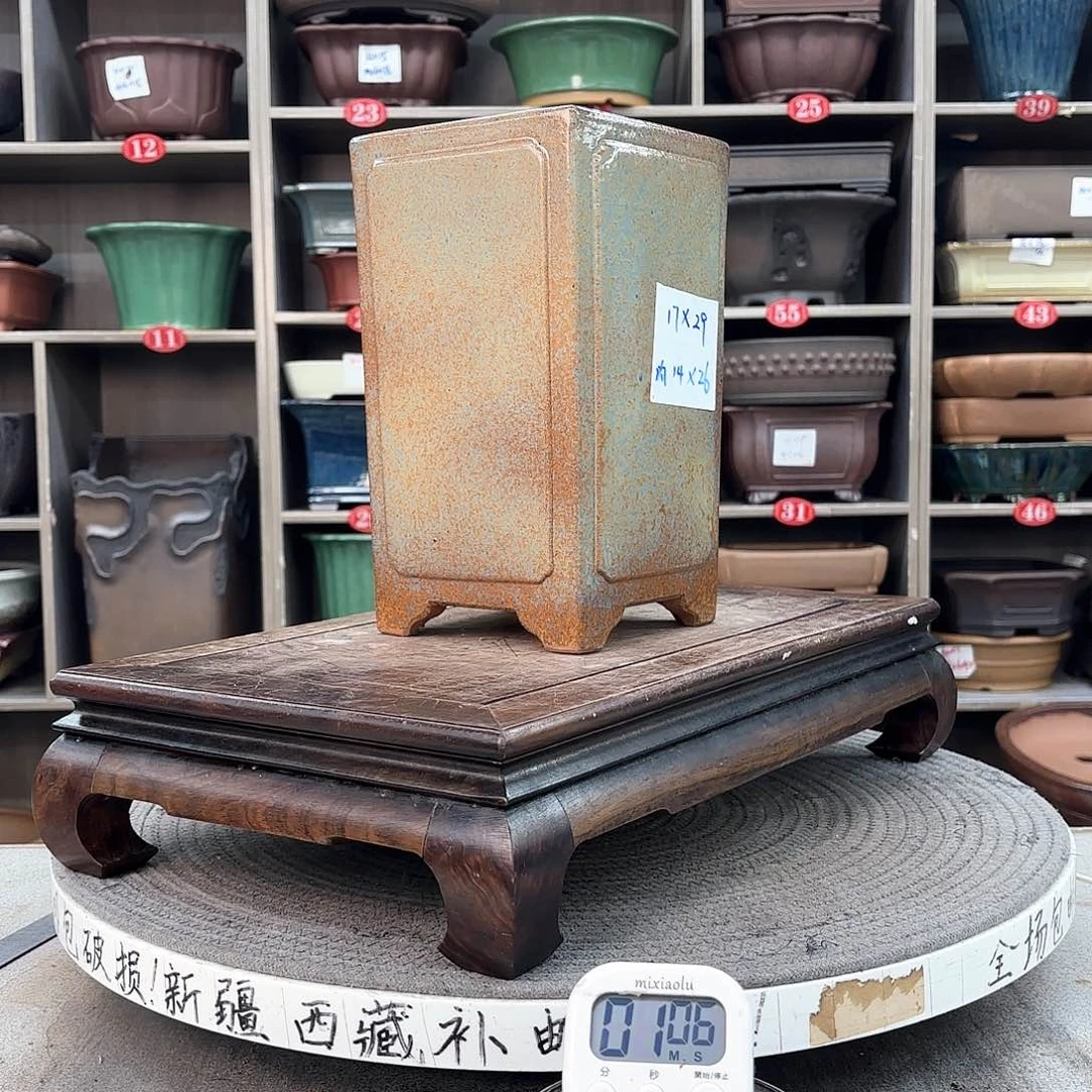 紫砂花盆紫砂的花也太