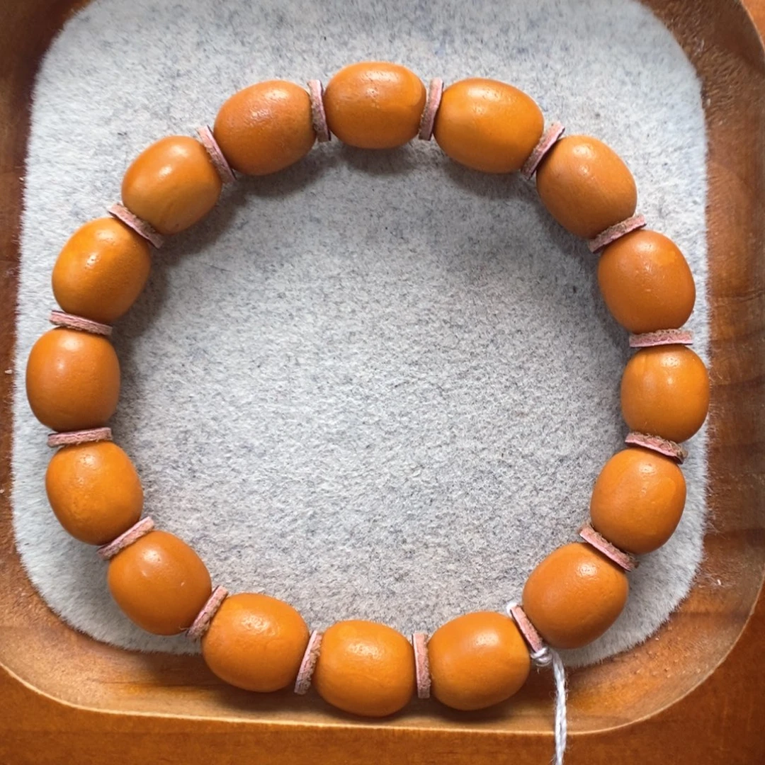 蜜蜡未镶嵌手串蜜蜡