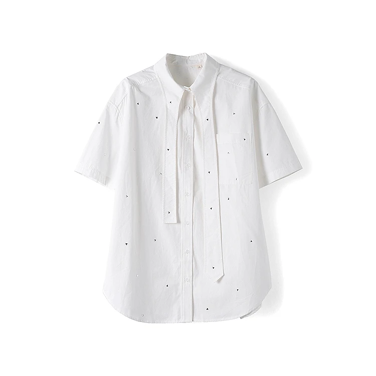 45614【N系列】学院风衬衫M43BC310