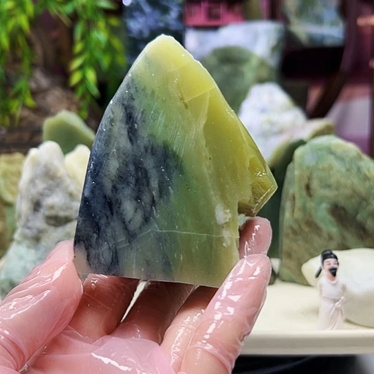 君***来和田玉（黄玉）未镶嵌挂件