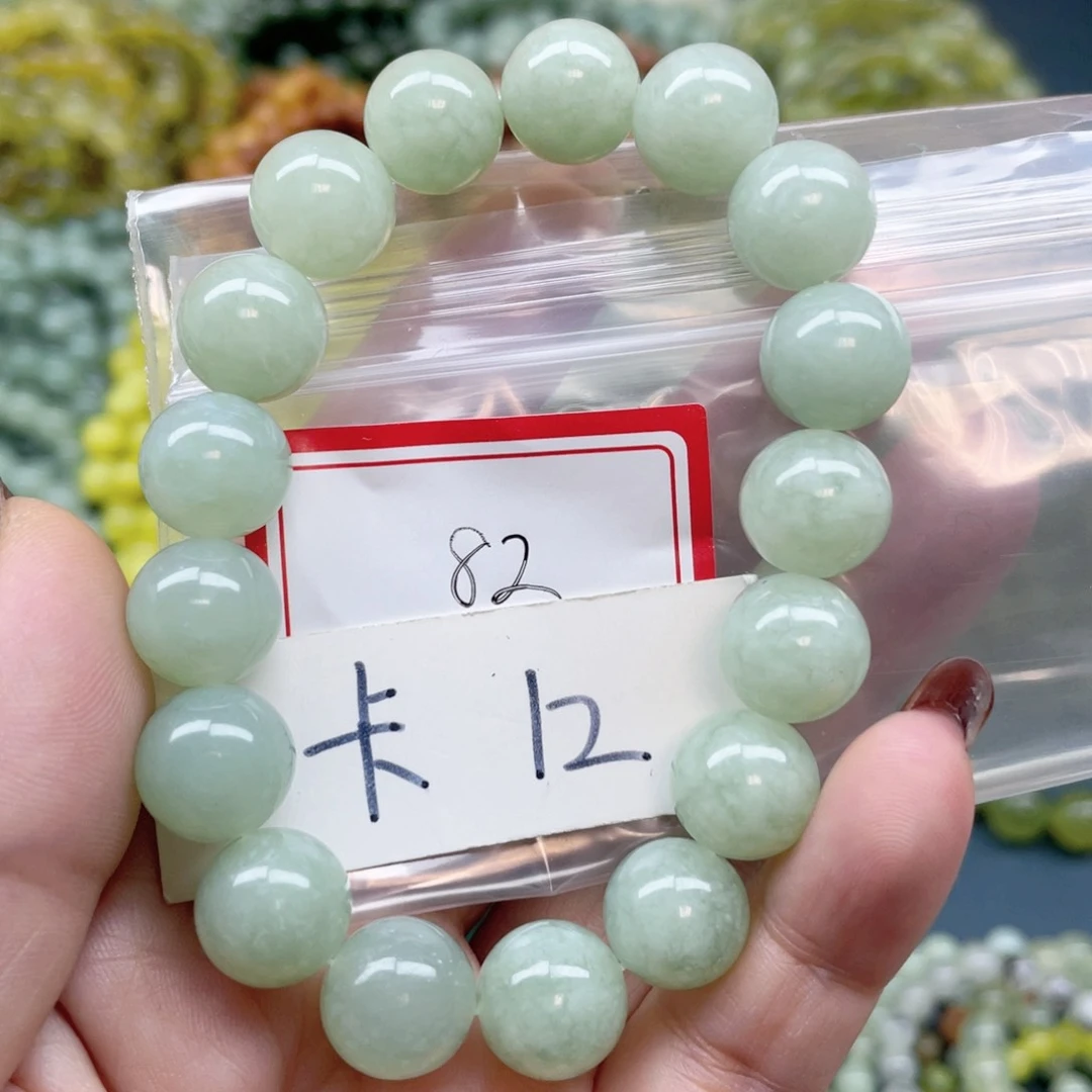 未镶嵌蛇纹石玉手串