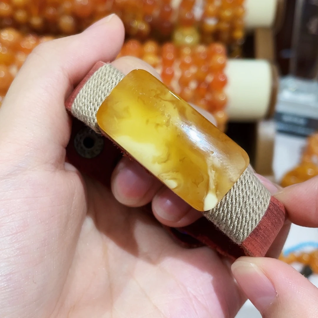 手链蜜蜡未镶嵌手串