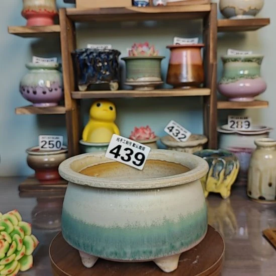 景德镇手工陶瓷盆 口13