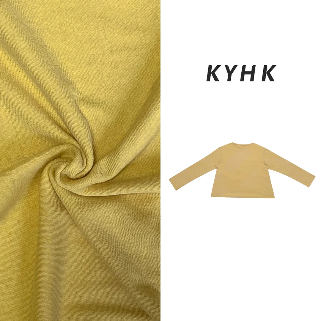 KYHK纯色基础款棉长袖T恤女250470