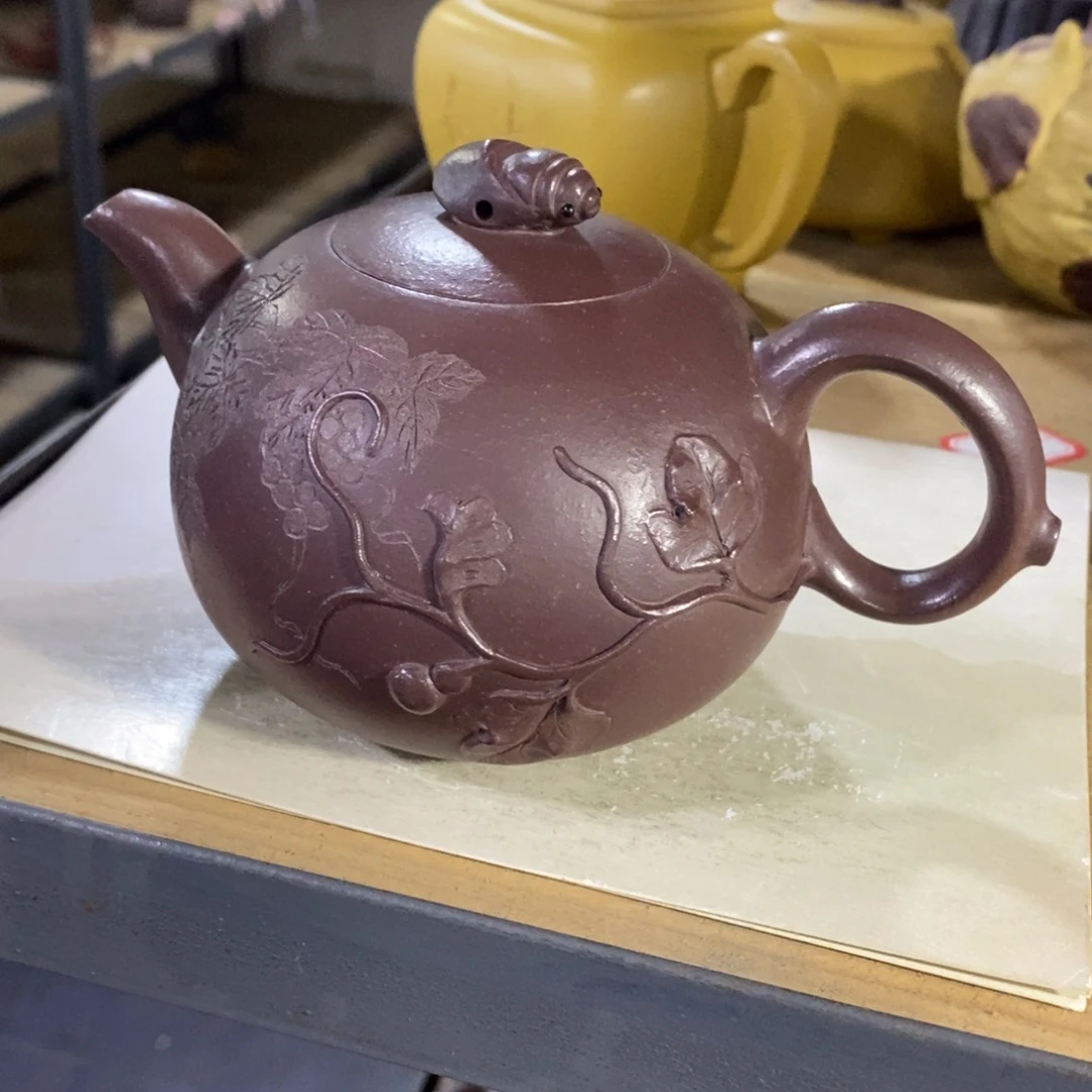 茶壶紫砂原矿手工151