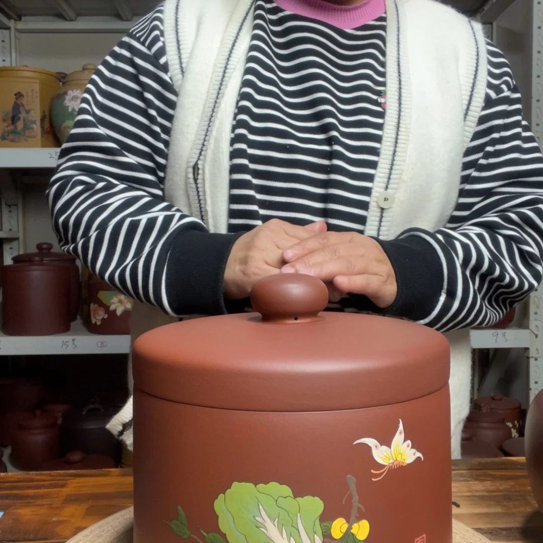 紫砂茶叶罐今天晚上