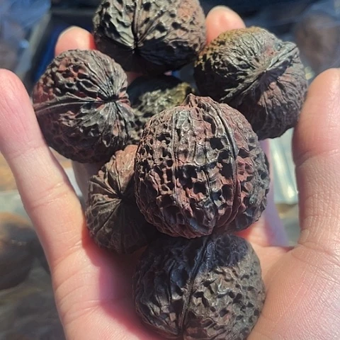 文玩核桃把件散籽一组35粒