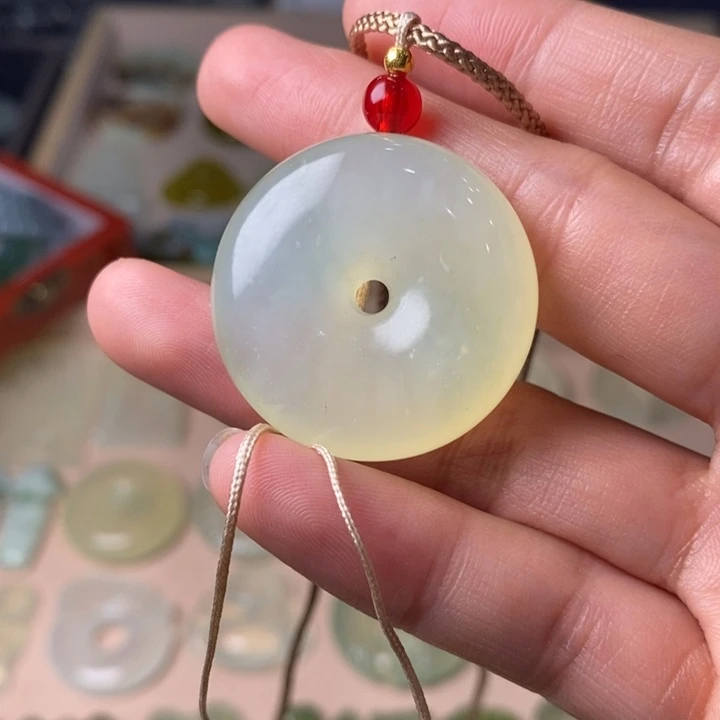 蛇纹石玉手链未镶嵌