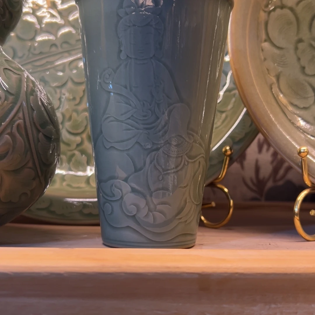 甘****泰耀州窑手工可乐杯福利