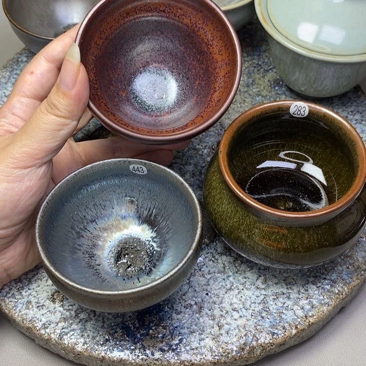 正***常茶盏建窑建盏主人杯