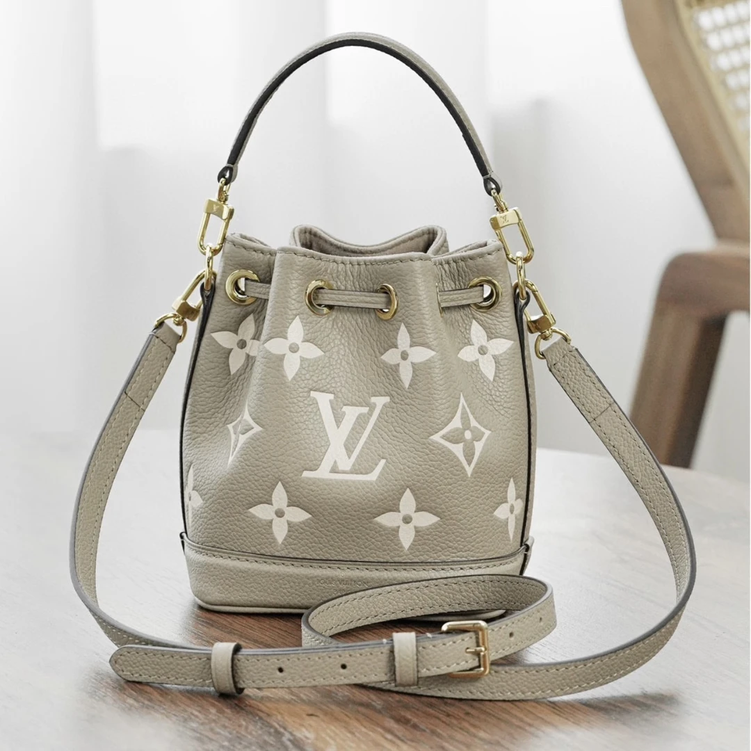 99新 LouisVuitton/路易威登 LV大象灰nano noe 25060050-08