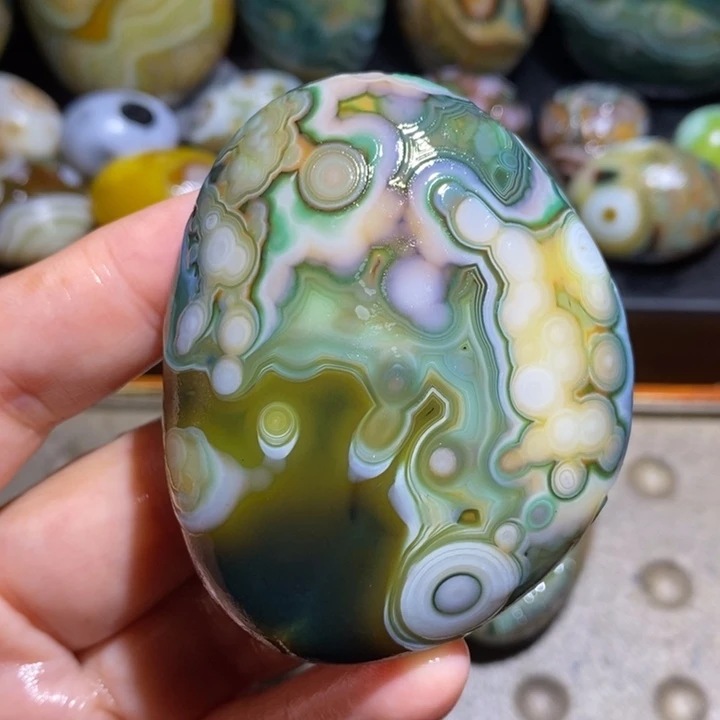 未镶嵌玛瑙/玉髓珠宝半成品188