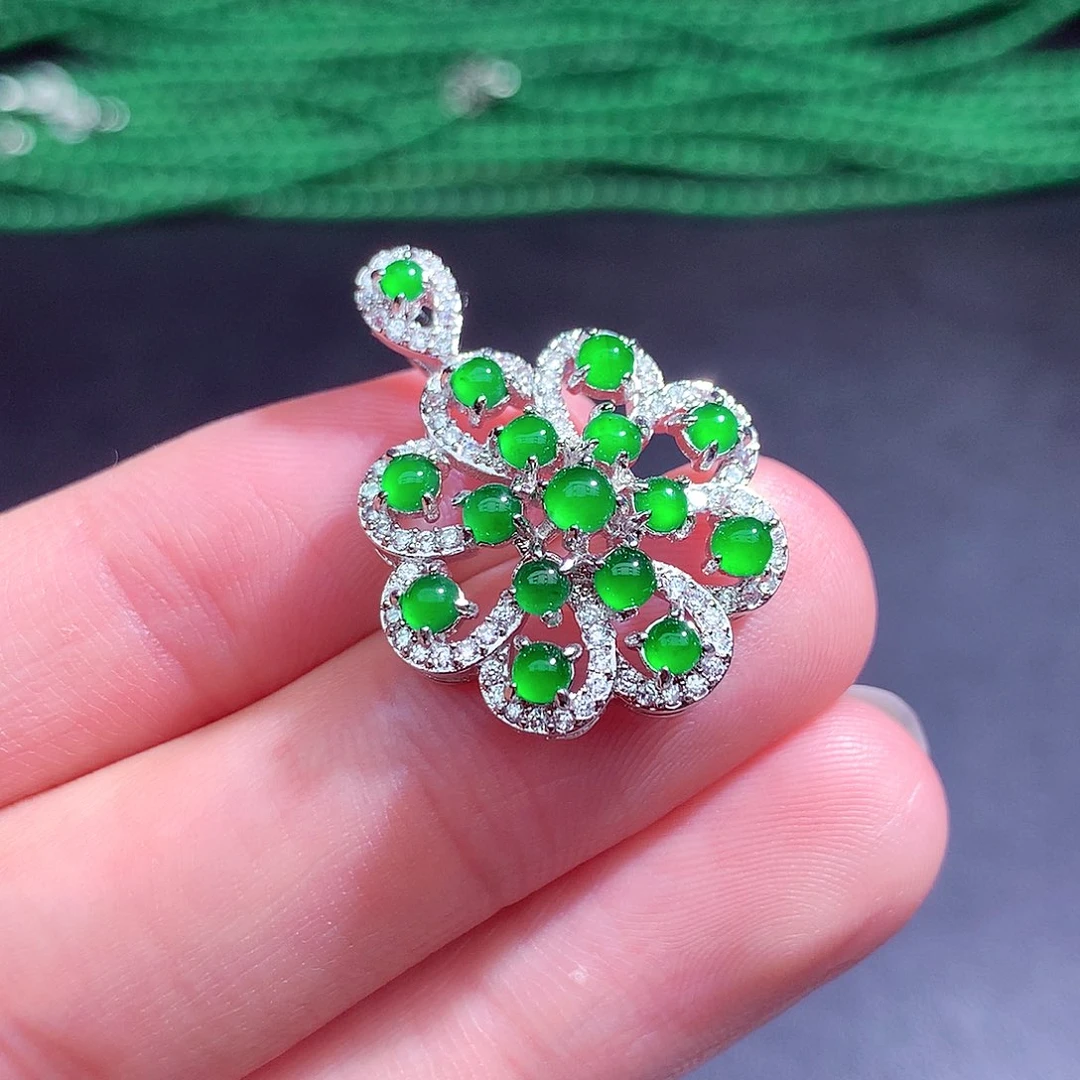 颈饰未镶嵌翡翠翡翠