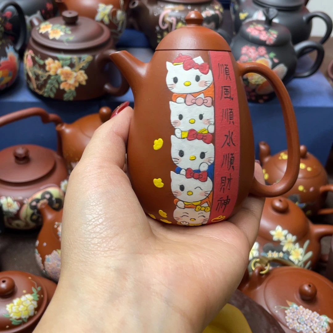 ****哥紫砂茶杯紫砂主人杯170cc