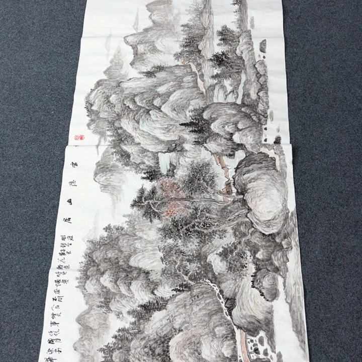 国画纯手绘作品欣赏图