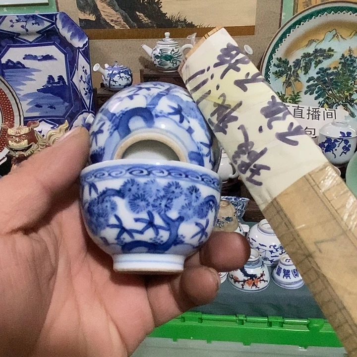 瓷片舶来瓷器满28包邮当日凑单