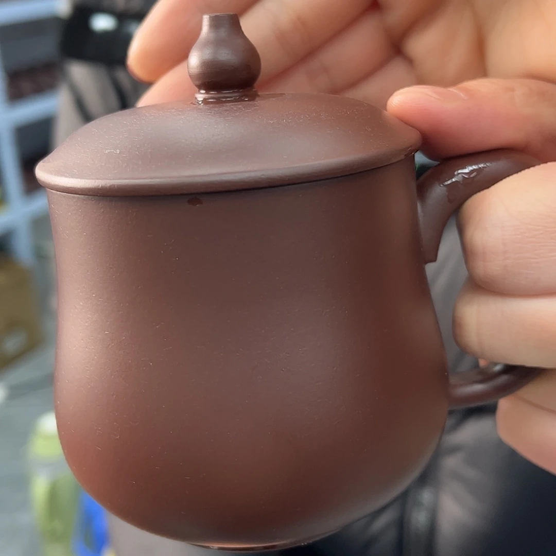 紫砂茶杯原矿紫砂 光速