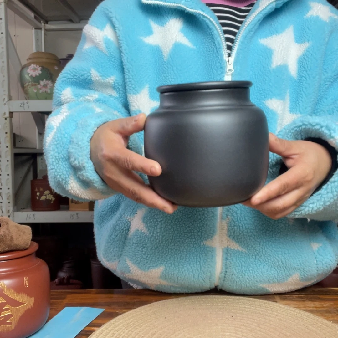 紫砂茶叶罐今天下午