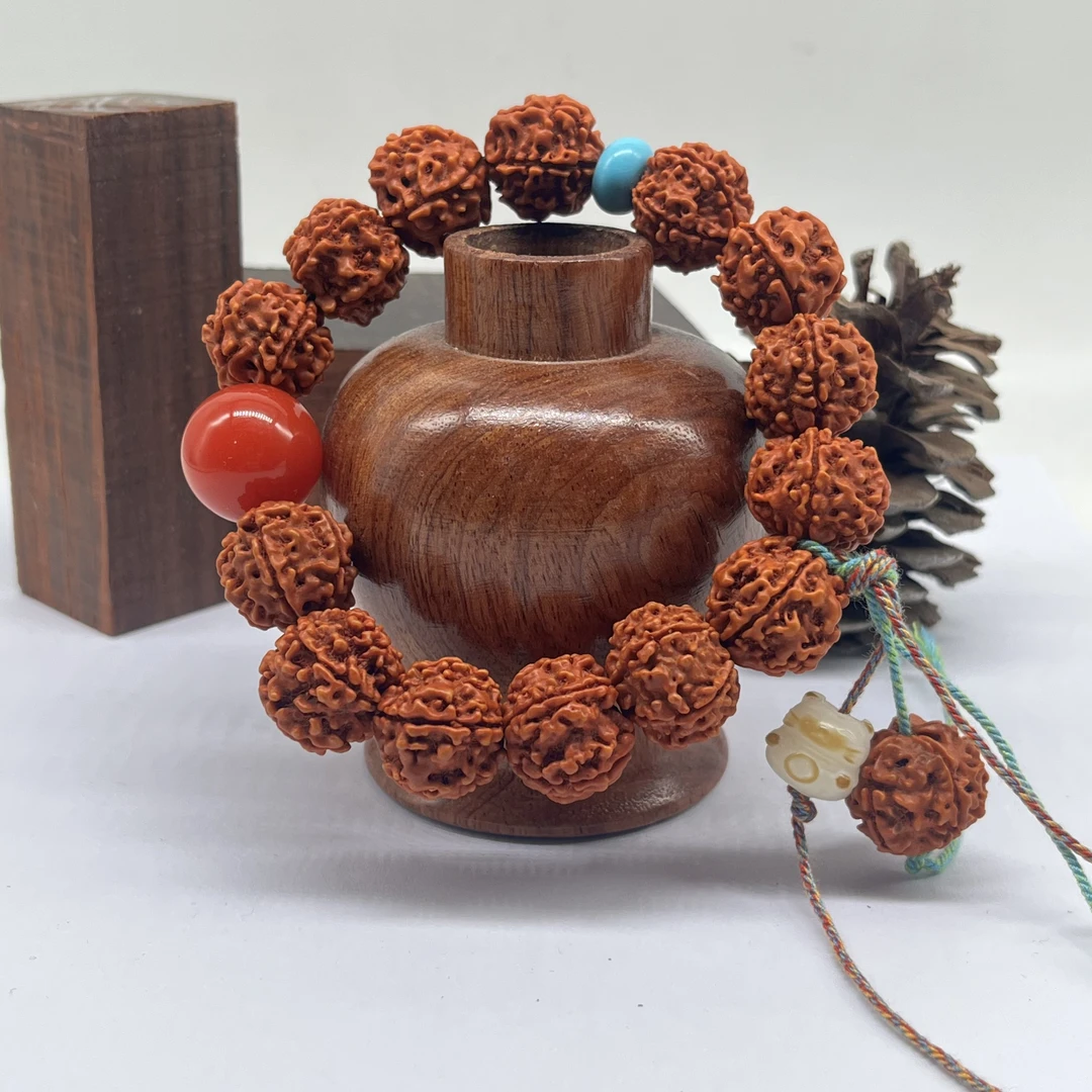 金刚菩提单圈精美手串卡15无礼盒 1743