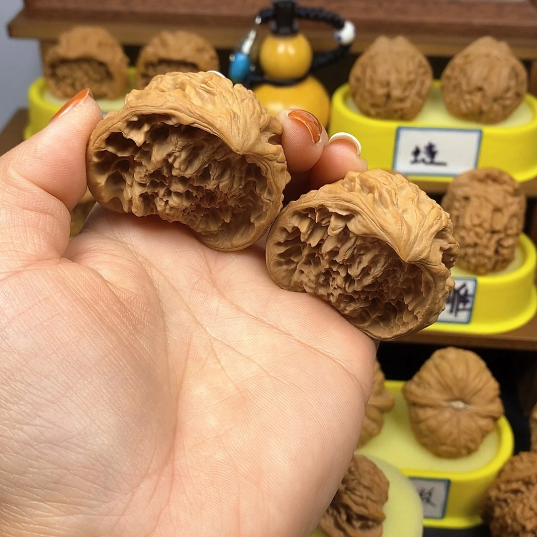 核桃蛇头 文玩/木作/... 文玩把件