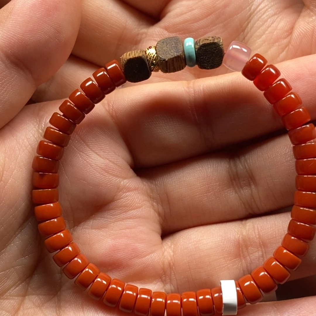 南红玛瑙未镶嵌手串