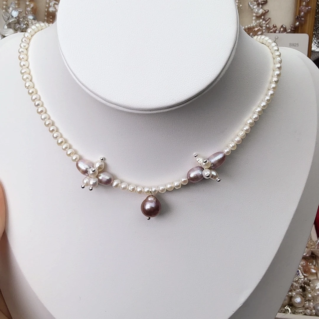 淡水珍珠颈饰未镶嵌