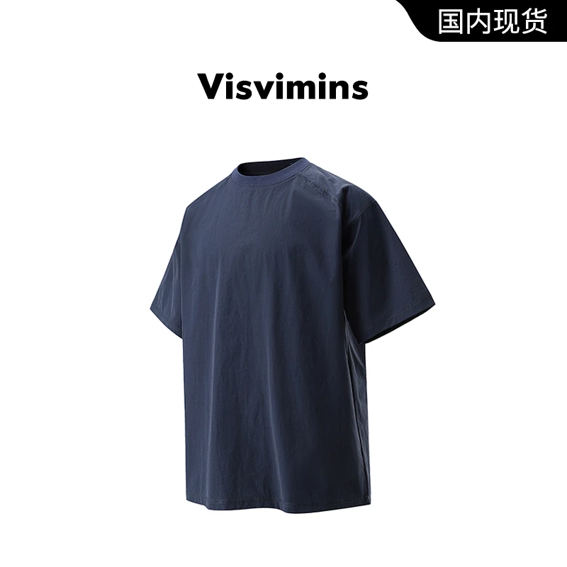 【品牌撤柜】Visvimins短袖t恤男夏季轻薄透气户外徒步运动速干衣