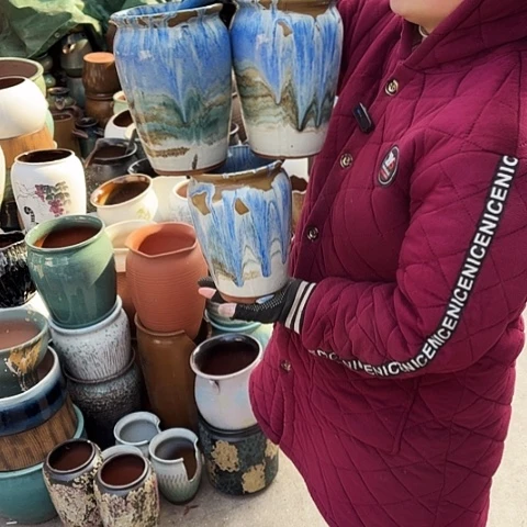 口14高20瑕疵盆子