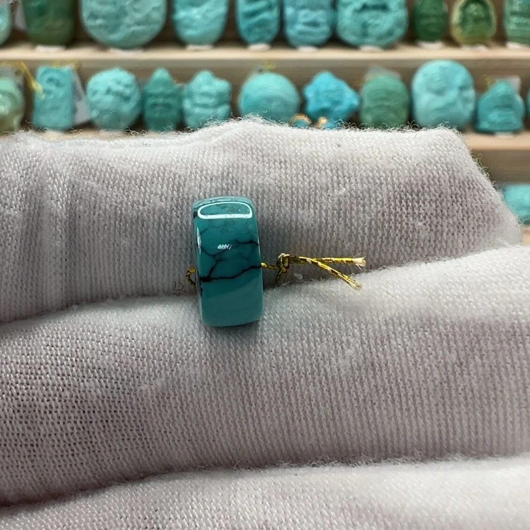 未镶嵌绿松石直切珠11x5.5mm