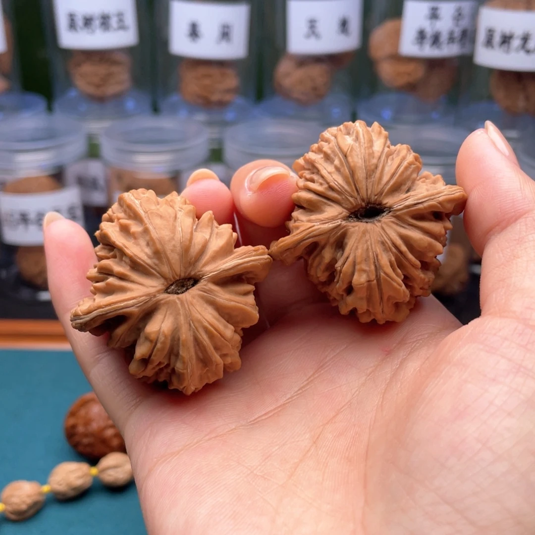 吊坠文玩核桃45尺全品四座楼