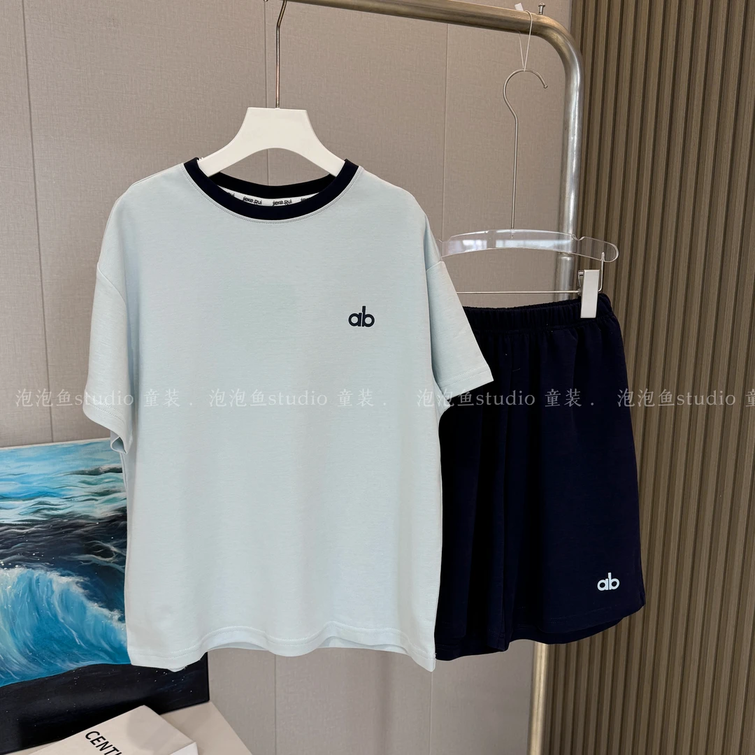 2025男童洋气新款百搭中大童夏季宽松潮流两件套时尚运动套装夏装