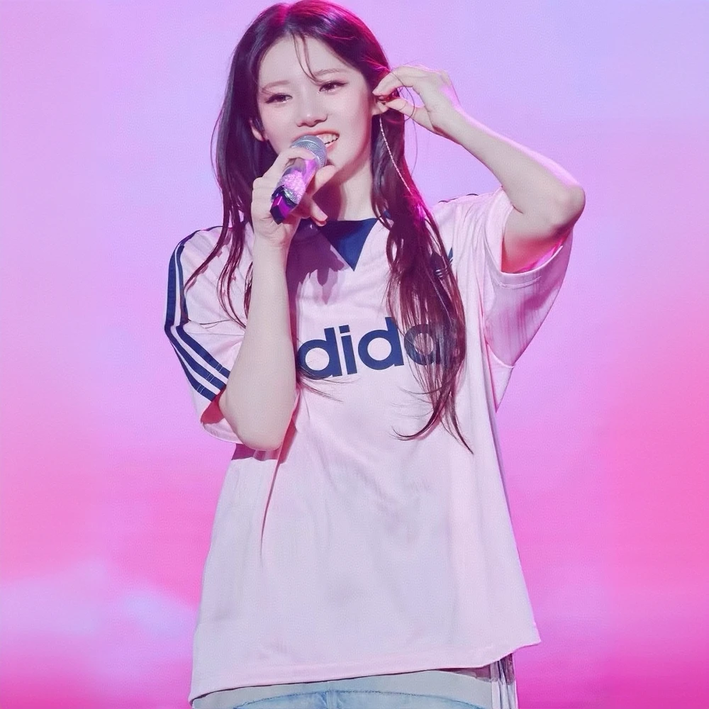 （品牌撤柜）jinnei同款三条杠休闲T恤男女同款圆领T恤9892-0627